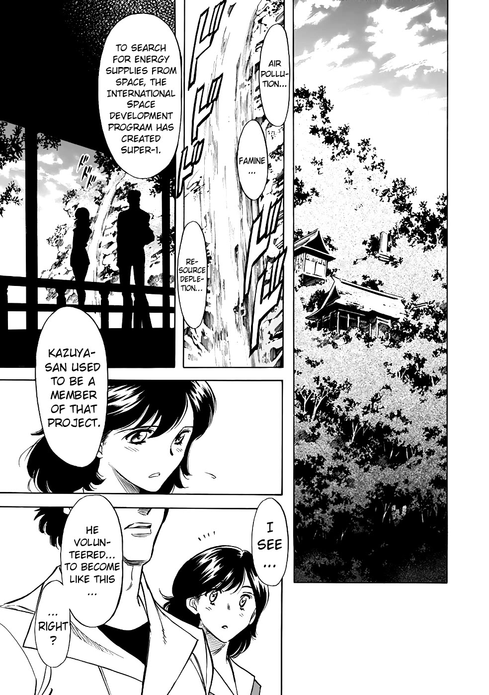 Shin Kamen Rider Spirits Chapter 18 page 36 - Chapter 18: The Black Sincere Heart