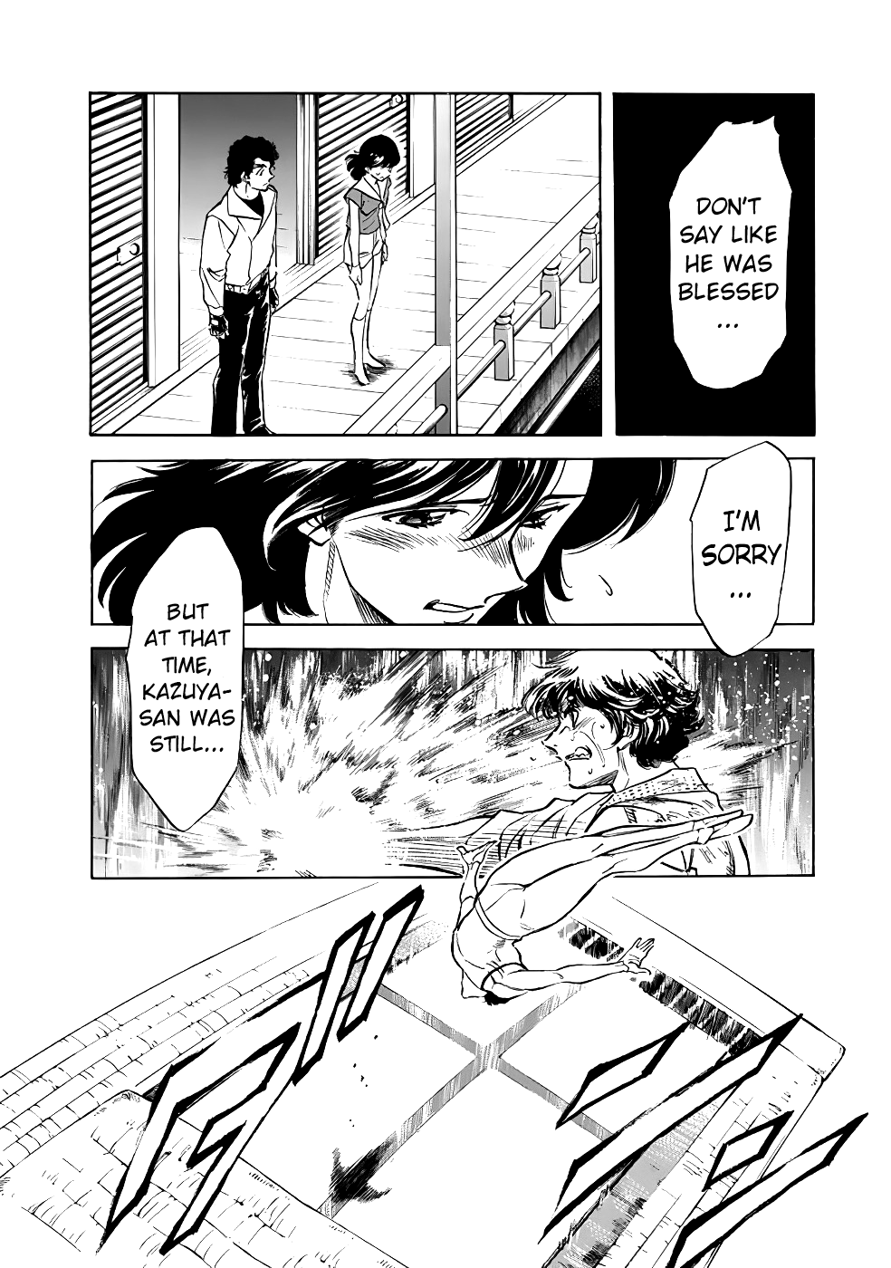 Shin Kamen Rider Spirits Chapter 18 page 38 - Chapter 18: The Black Sincere Heart