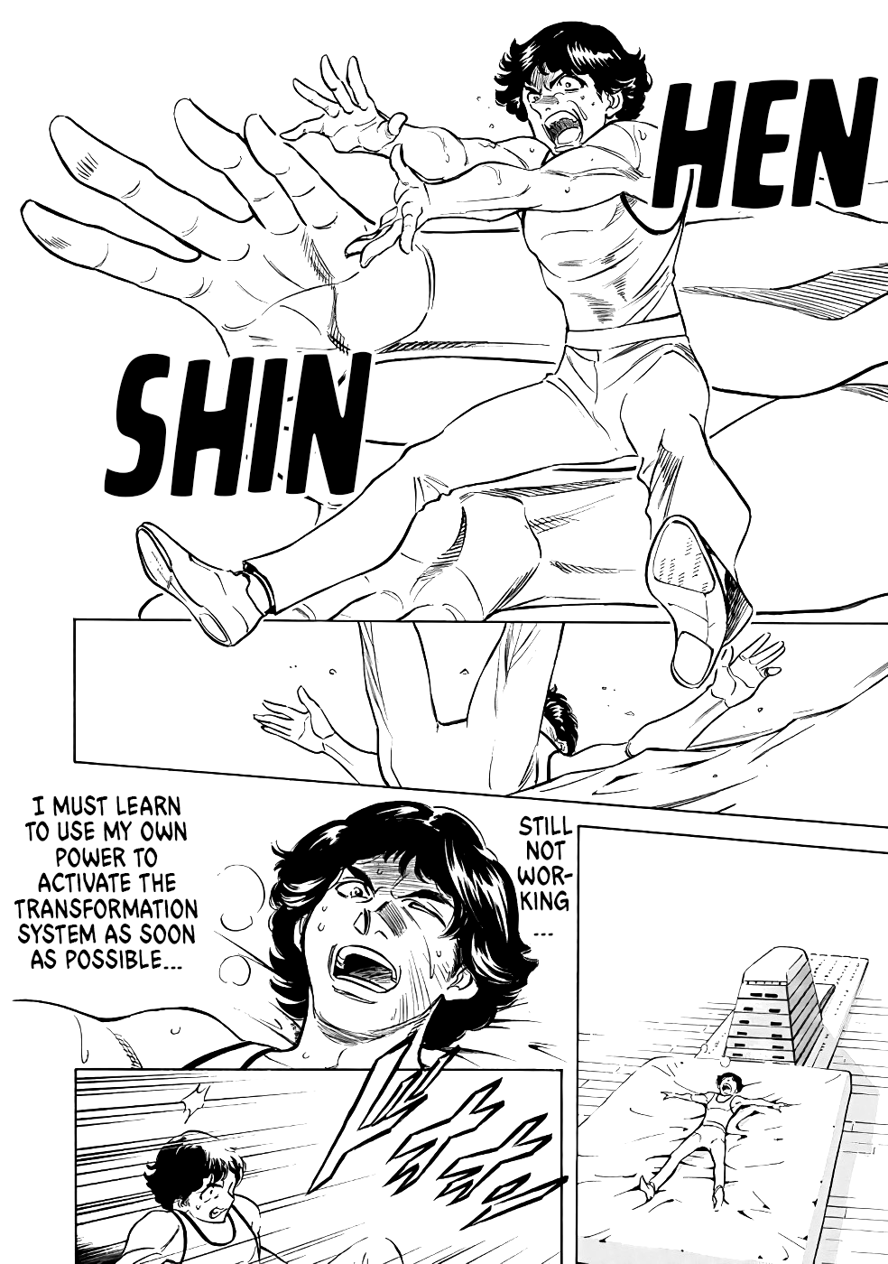 Shin Kamen Rider Spirits Chapter 18 page 39 - Chapter 18: The Black Sincere Heart