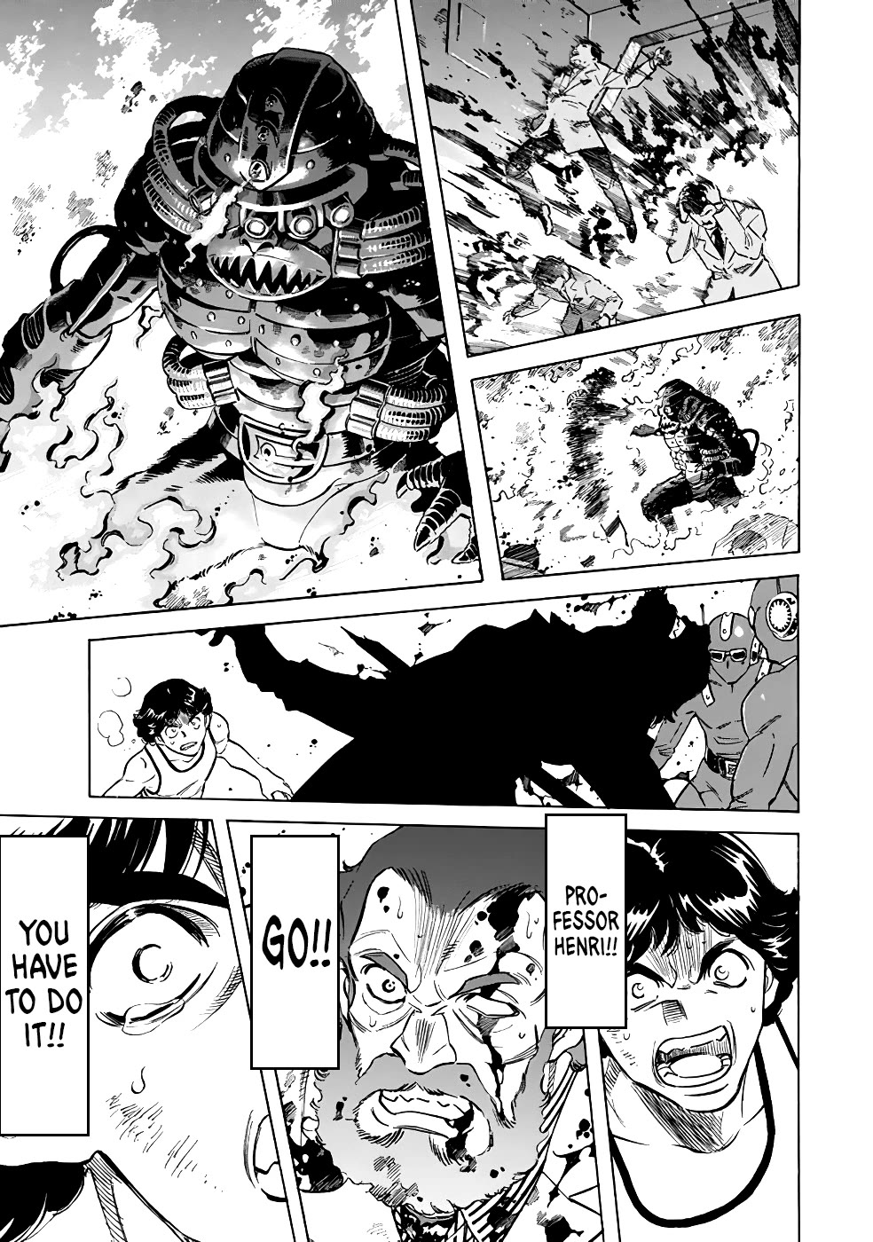 Shin Kamen Rider Spirits Chapter 18 page 40 - Chapter 18: The Black Sincere Heart