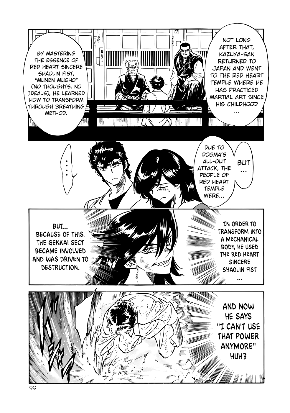 Shin Kamen Rider Spirits Chapter 18 page 44 - Chapter 18: The Black Sincere Heart