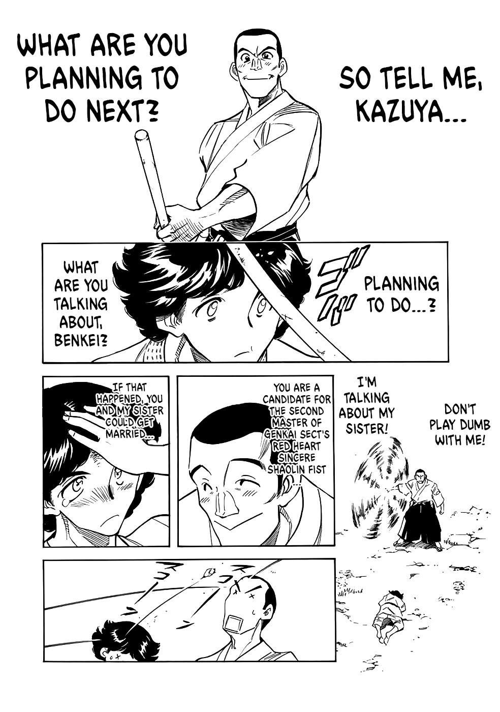 Shin Kamen Rider Spirits Chapter 18 page 45 - Chapter 18: The Black Sincere Heart