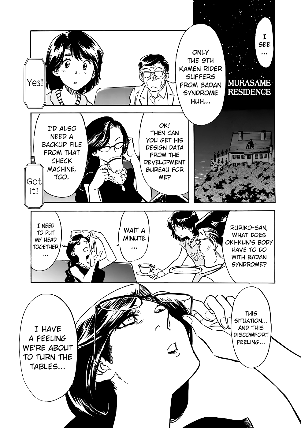 Shin Kamen Rider Spirits Chapter 18 page 48 - Chapter 18: The Black Sincere Heart