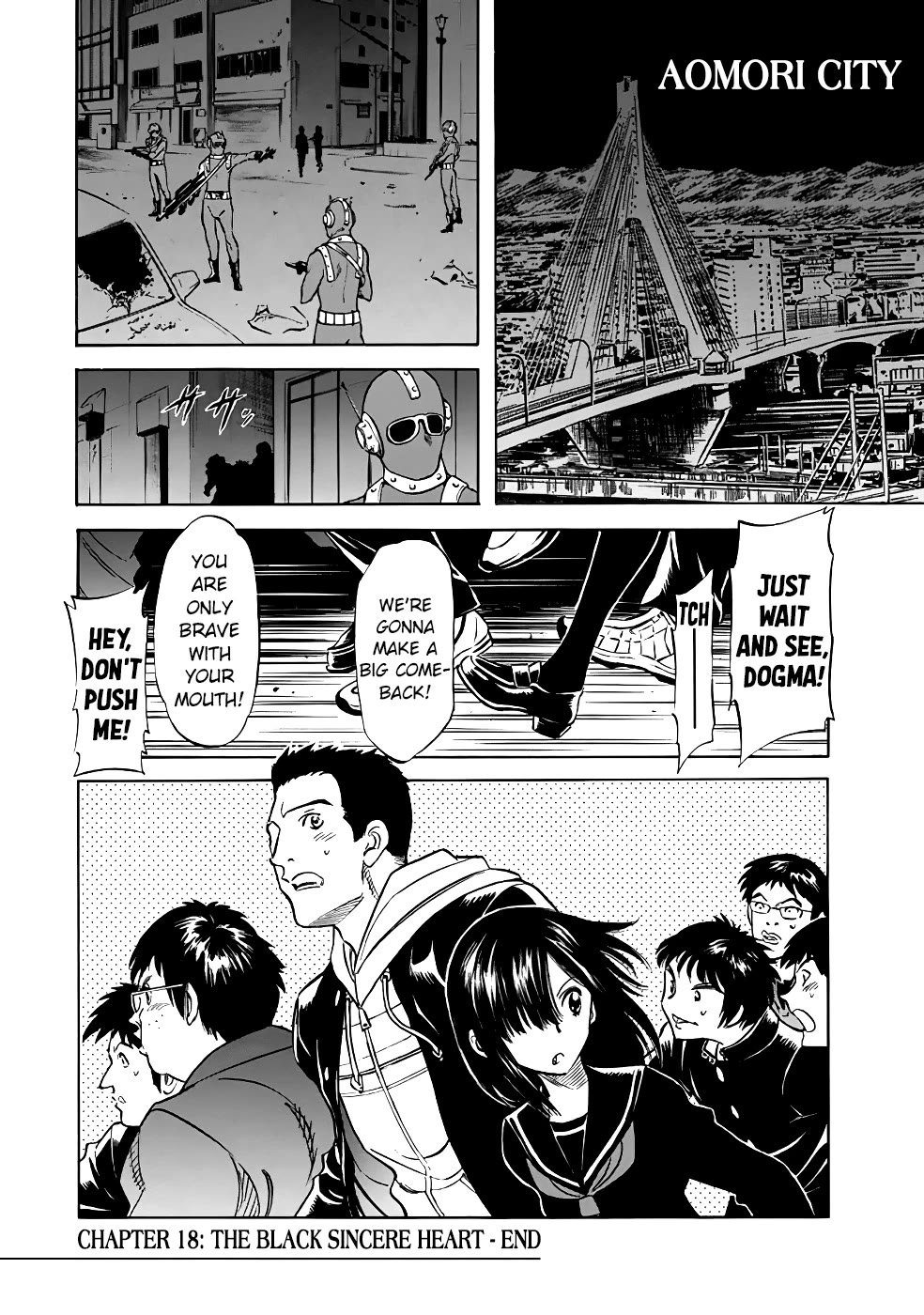 Shin Kamen Rider Spirits Chapter 18 page 49 - Chapter 18: The Black Sincere Heart