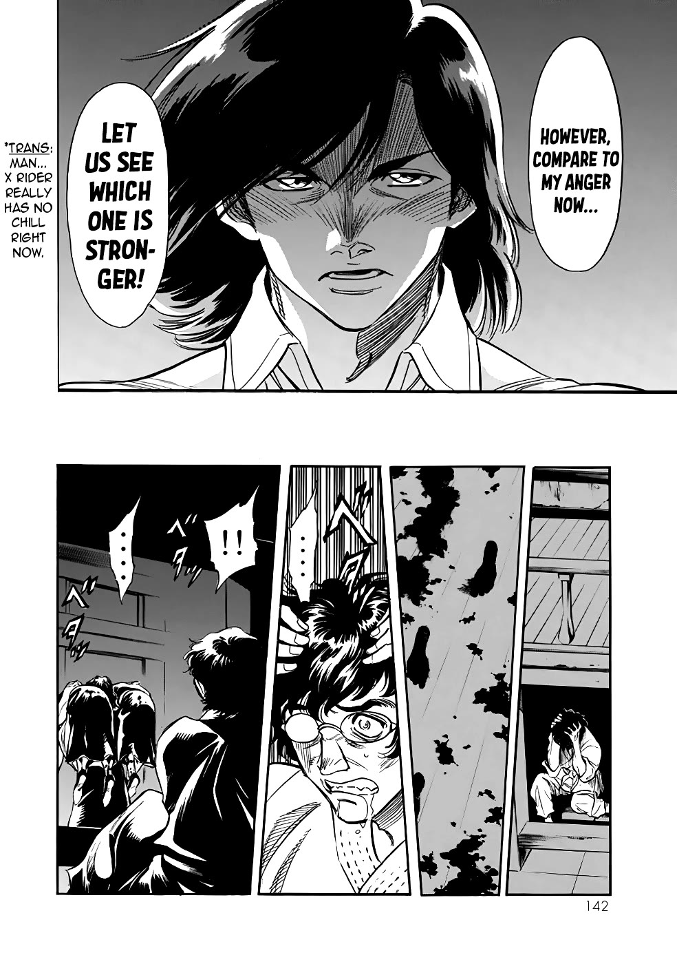 Shin Kamen Rider Spirits Chapter 19 page 37 - Chapter 19: Spear and Shield
