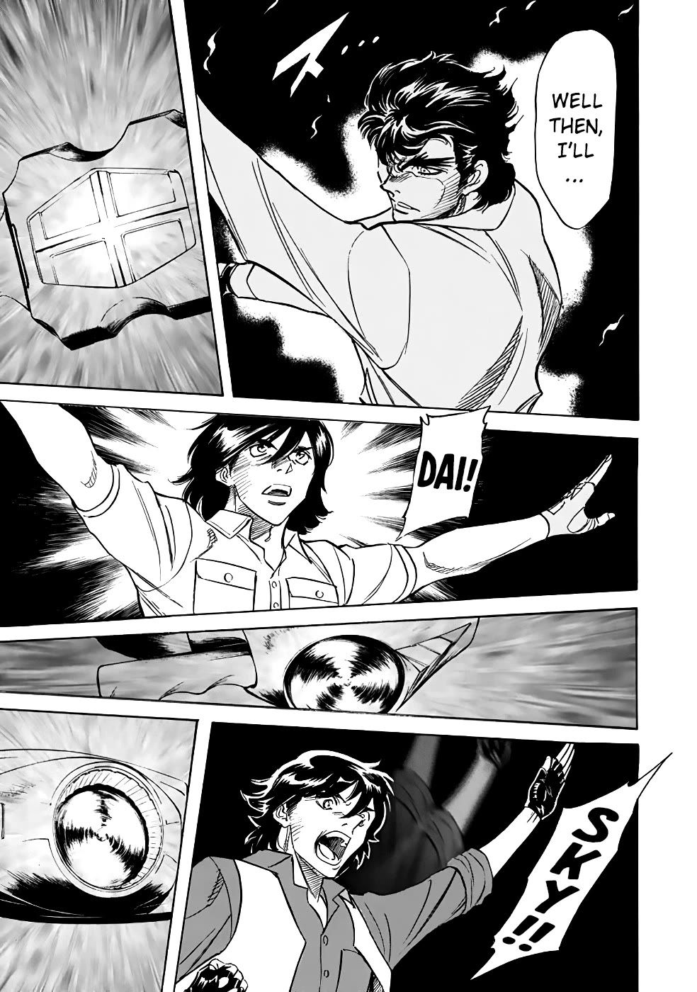 Shin Kamen Rider Spirits Chapter 19 page 40 - Chapter 19: Spear and Shield