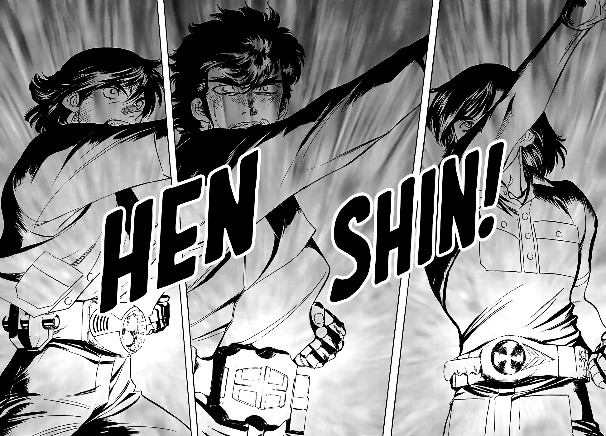 Shin Kamen Rider Spirits Chapter 19 page 41 - Chapter 19: Spear and Shield