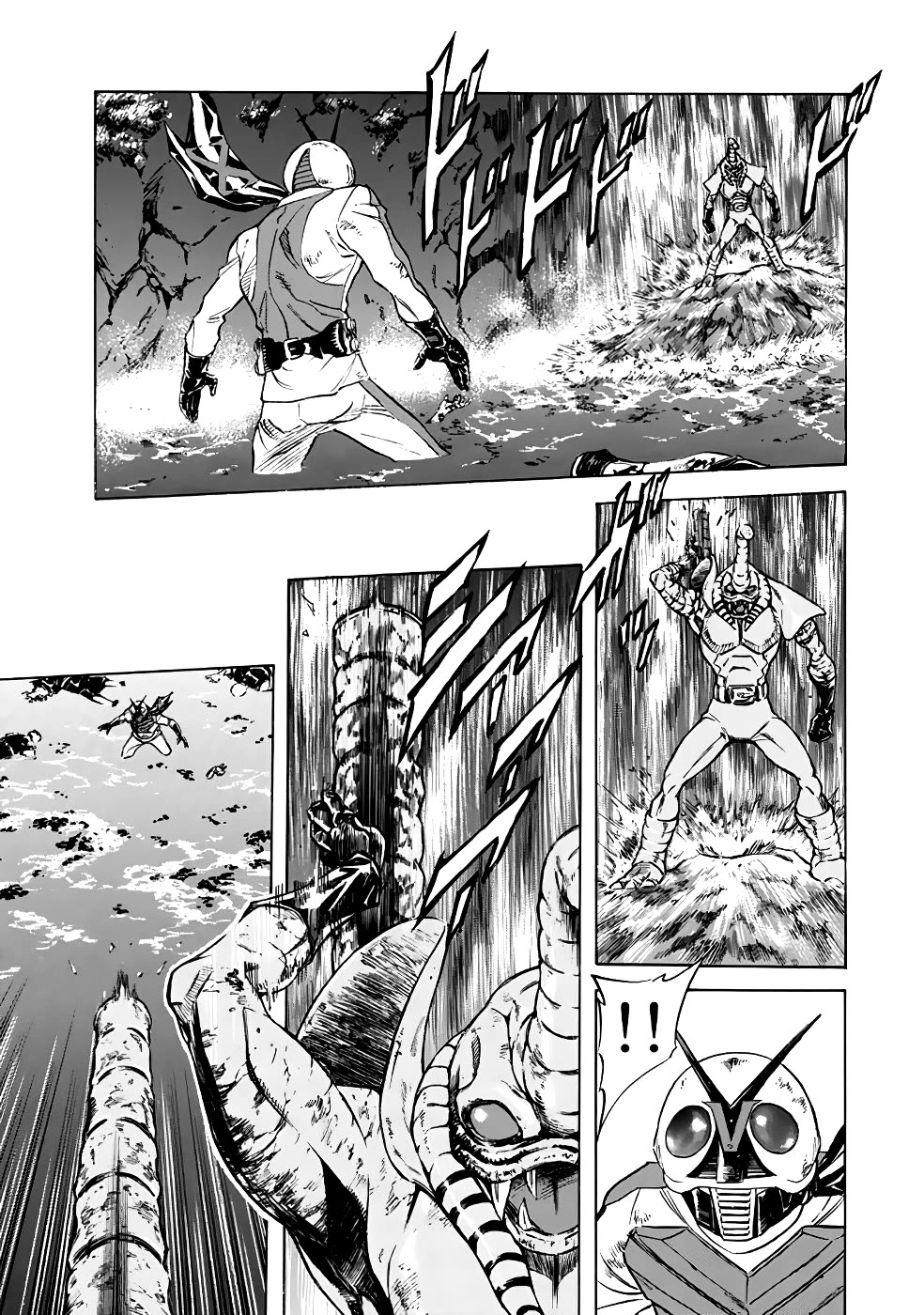 Shin Kamen Rider Spirits Chapter 19 page 54 - Chapter 19: Spear and Shield