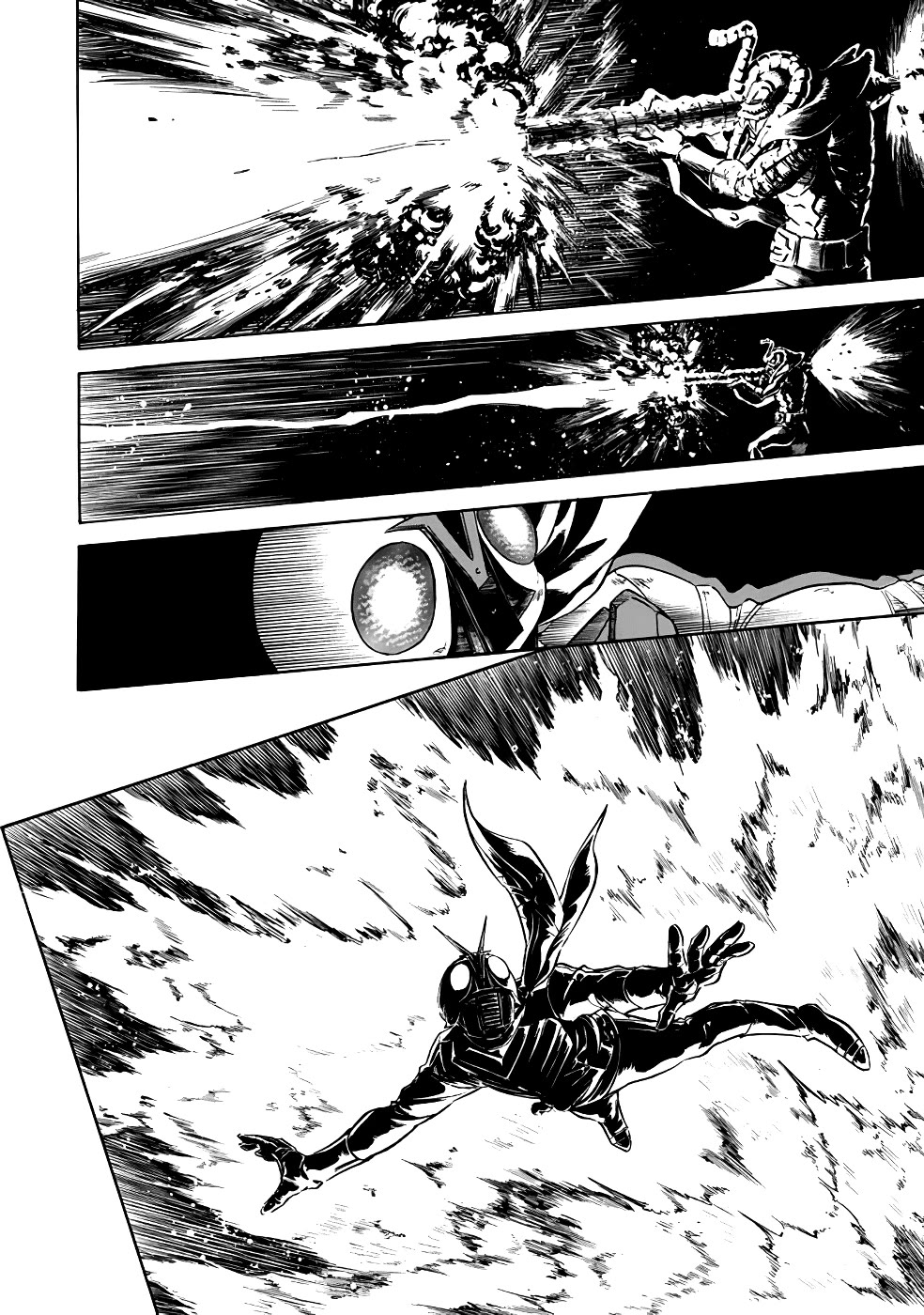 Shin Kamen Rider Spirits Chapter 19 page 55 - Chapter 19: Spear and Shield
