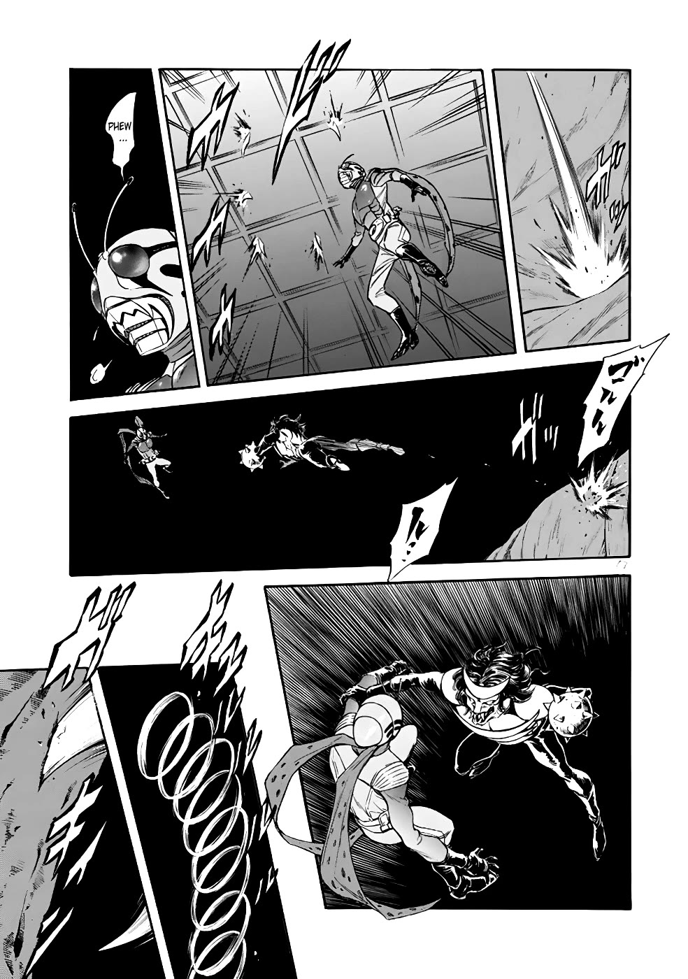 Shin Kamen Rider Spirits Chapter 19 page 58 - Chapter 19: Spear and Shield