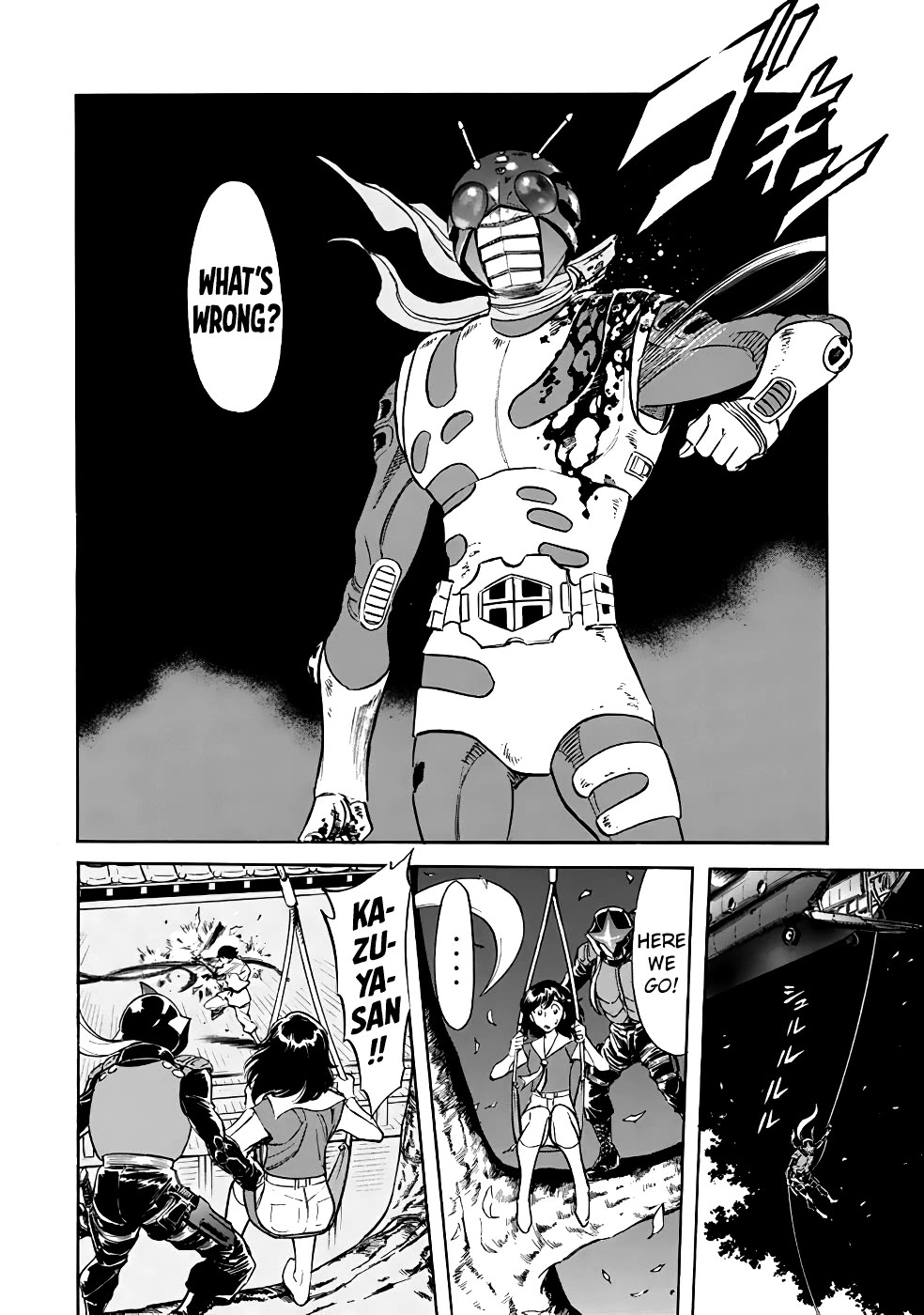 Shin Kamen Rider Spirits Chapter 19 page 65 - Chapter 19: Spear and Shield