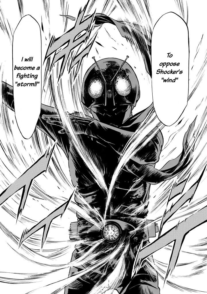 Shin Kamen Rider Spirits Chapter 2 page 35 - Chapter 2