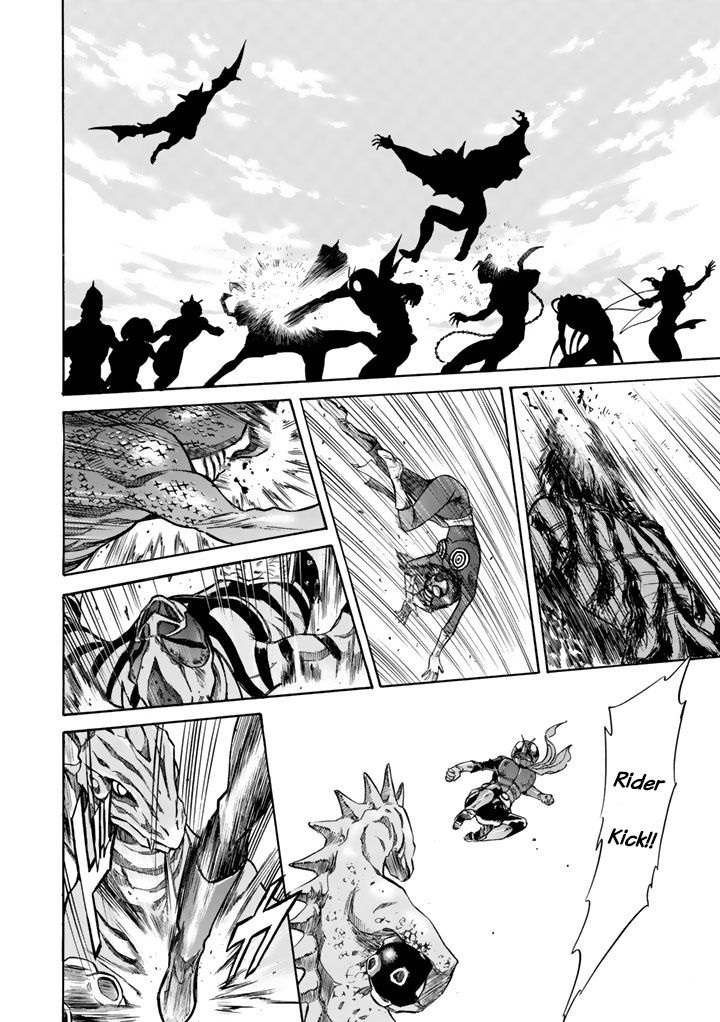 Shin Kamen Rider Spirits Chapter 2 page 38 - Chapter 2
