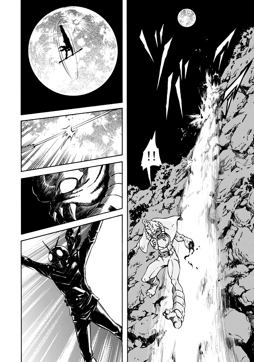 Shin Kamen Rider Spirits Chapter 20 page 15 - Chapter 20: The Temple Is No Longer Peace