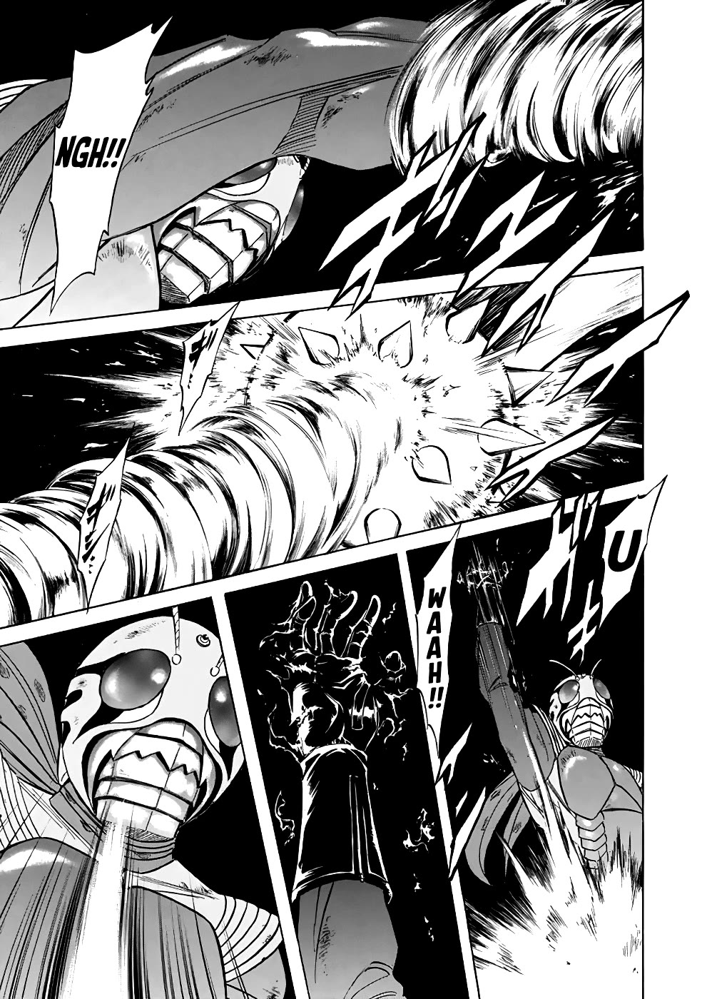Shin Kamen Rider Spirits Chapter 20 page 21 - Chapter 20: The Temple Is No Longer Peace