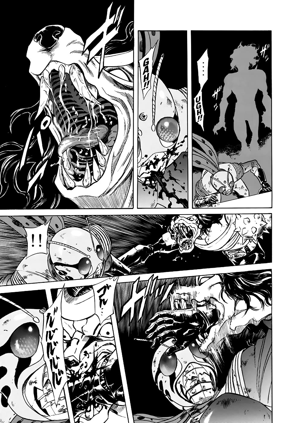 Shin Kamen Rider Spirits Chapter 20 page 23 - Chapter 20: The Temple Is No Longer Peace