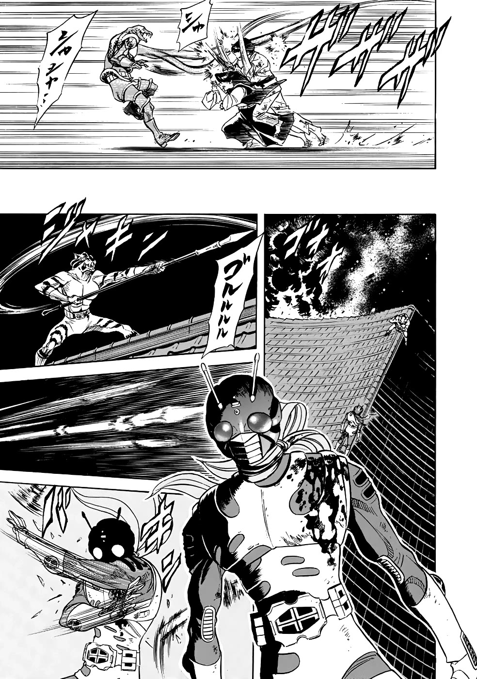 Shin Kamen Rider Spirits Chapter 20 page 32 - Chapter 20: The Temple Is No Longer Peace