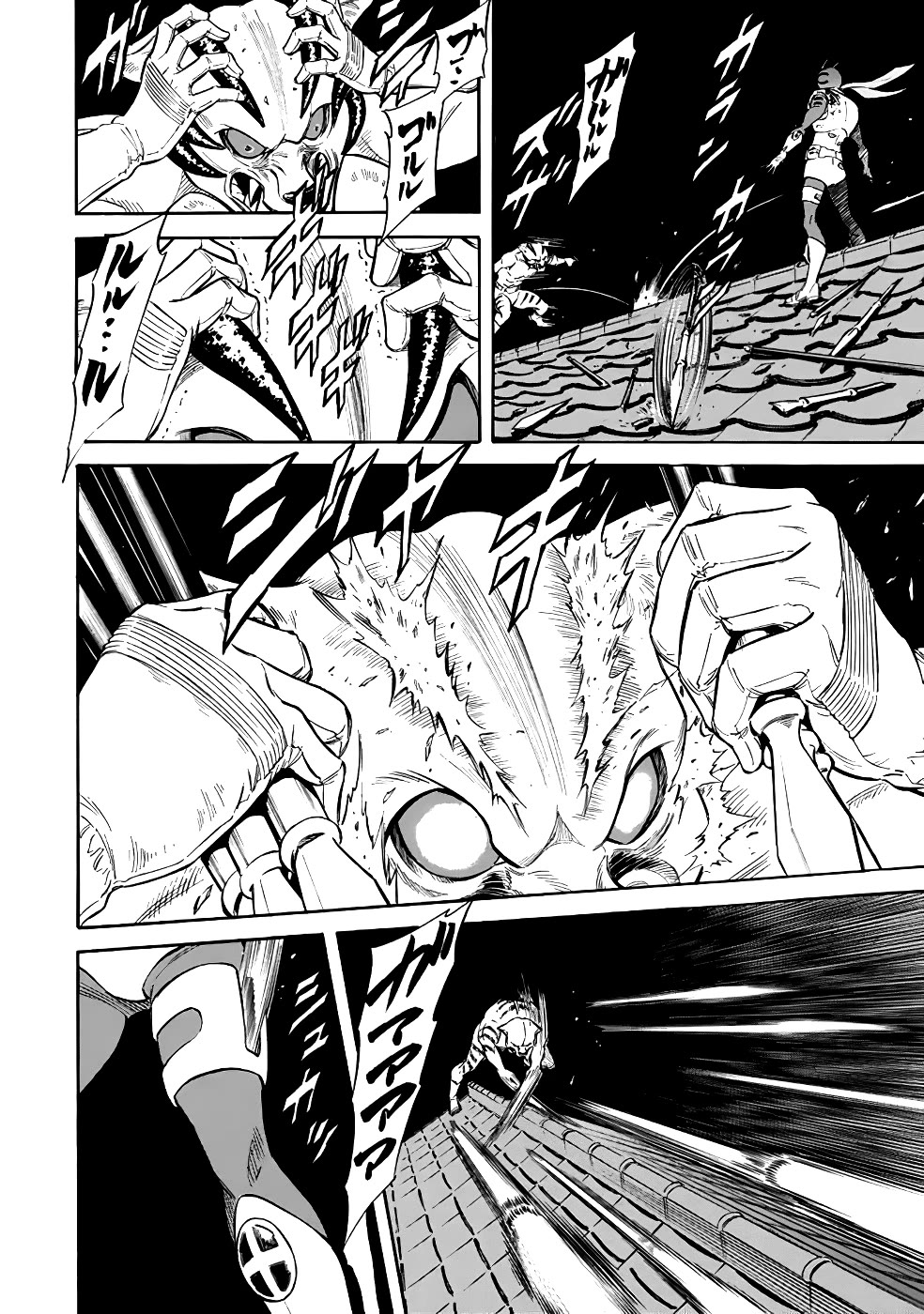 Shin Kamen Rider Spirits Chapter 20 page 33 - Chapter 20: The Temple Is No Longer Peace