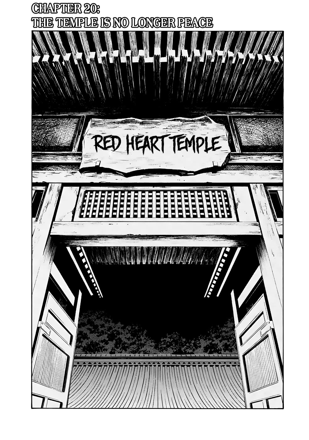 Shin Kamen Rider Spirits Chapter 20 page 4 - Chapter 20: The Temple Is No Longer Peace
