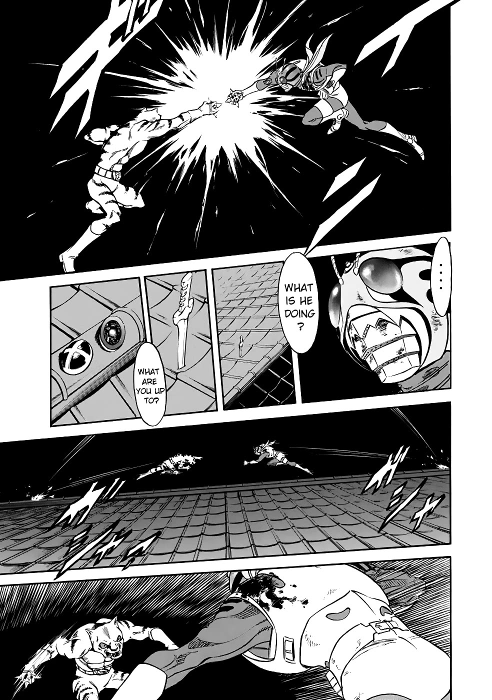 Shin Kamen Rider Spirits Chapter 21 page 15 - Chapter 21: Crow's Cry