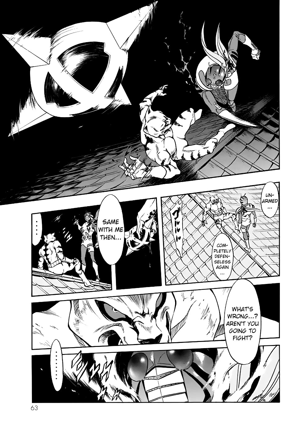 Shin Kamen Rider Spirits Chapter 21 page 17 - Chapter 21: Crow's Cry
