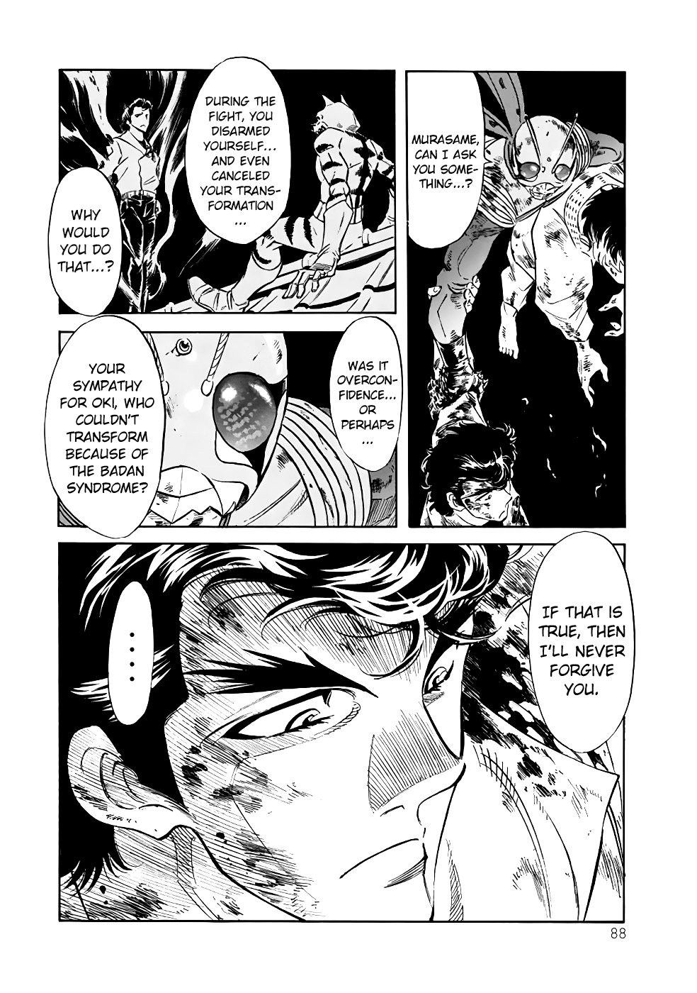 Shin Kamen Rider Spirits Chapter 21 page 39 - Chapter 21: Crow's Cry