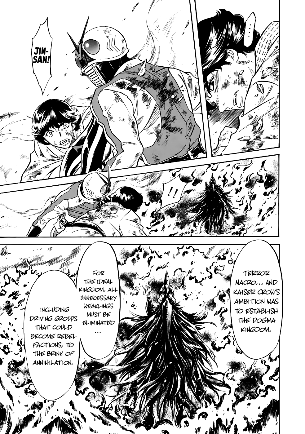 Shin Kamen Rider Spirits Chapter 21 page 52 - Chapter 21: Crow's Cry