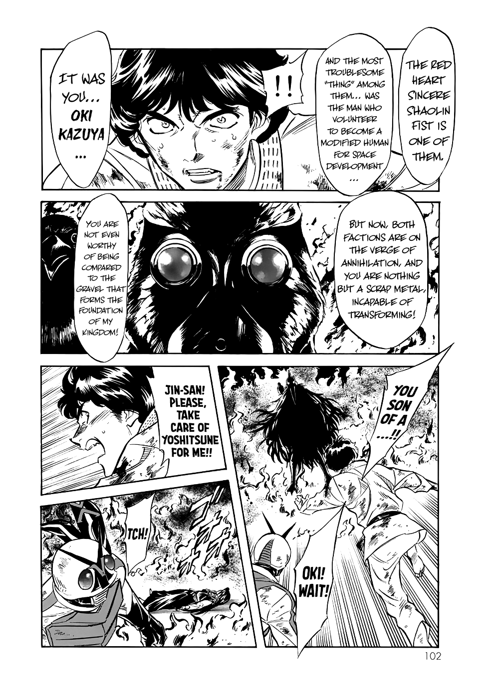 Shin Kamen Rider Spirits Chapter 21 page 53 - Chapter 21: Crow's Cry