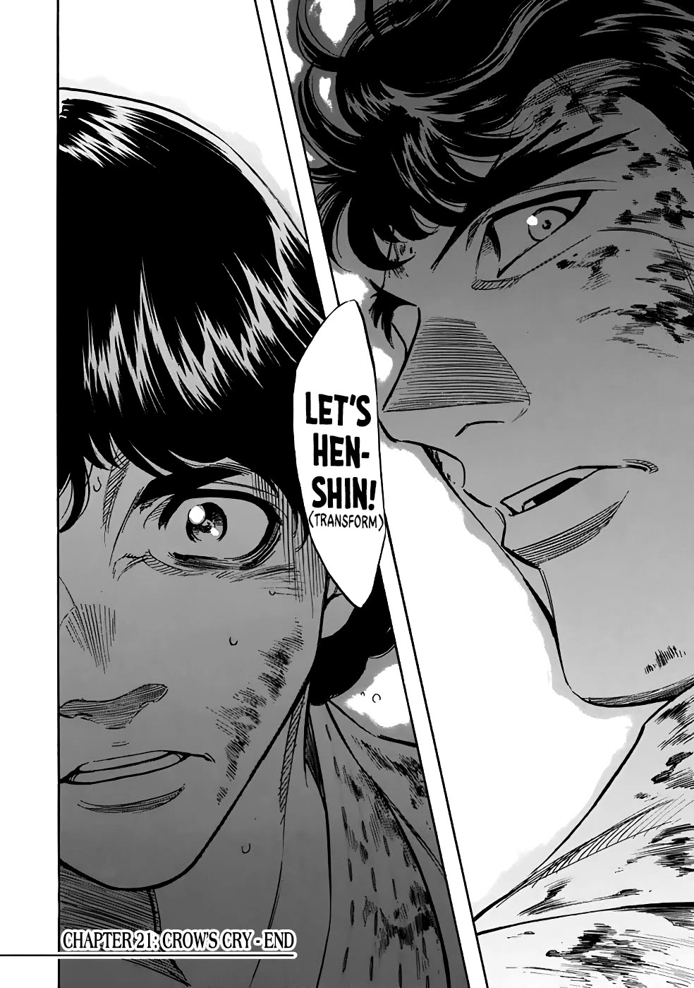 Shin Kamen Rider Spirits Chapter 21 page 59 - Chapter 21: Crow's Cry