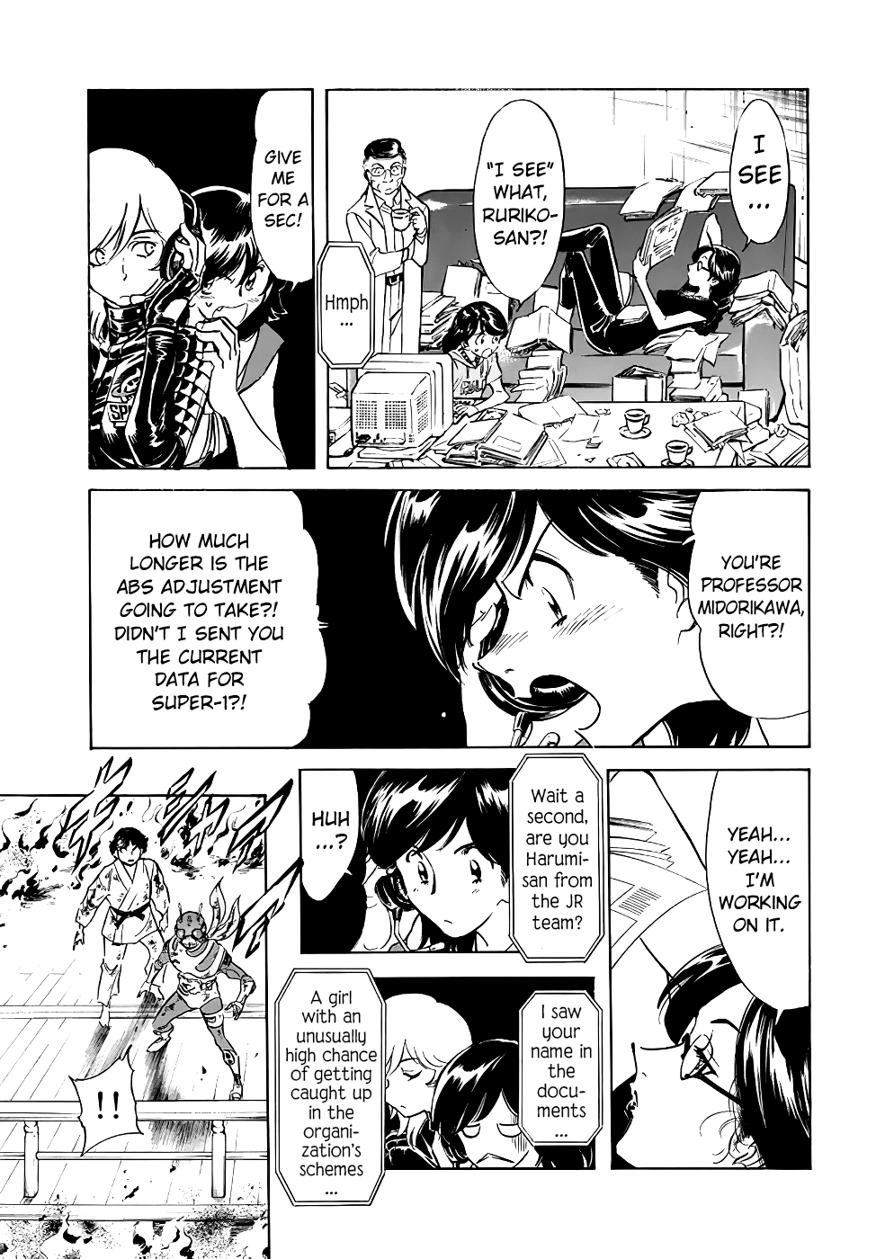Shin Kamen Rider Spirits Chapter 22 page 18 - Chapter 22: The Dragon's Memory