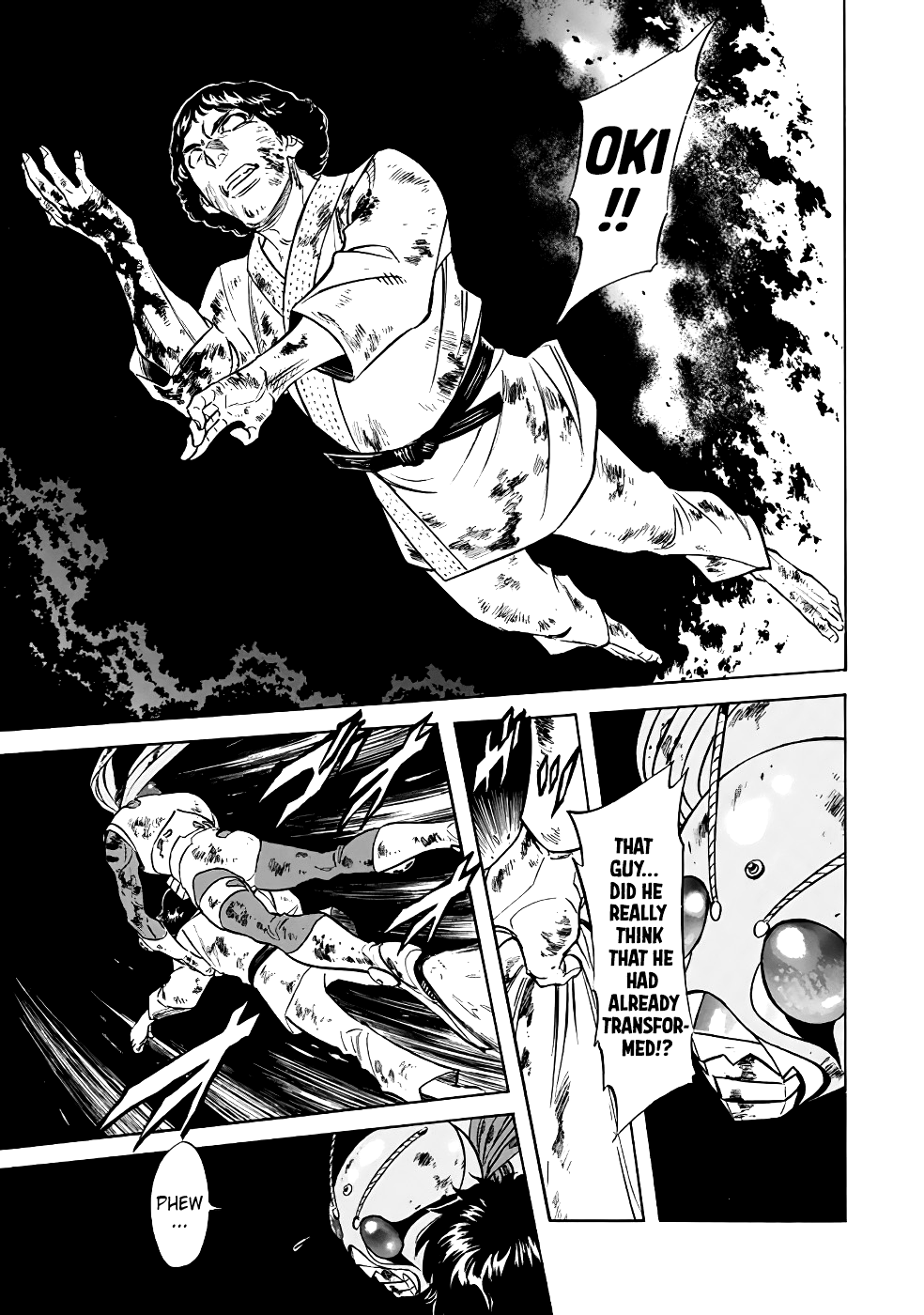 Shin Kamen Rider Spirits Chapter 22 page 20 - Chapter 22: The Dragon's Memory