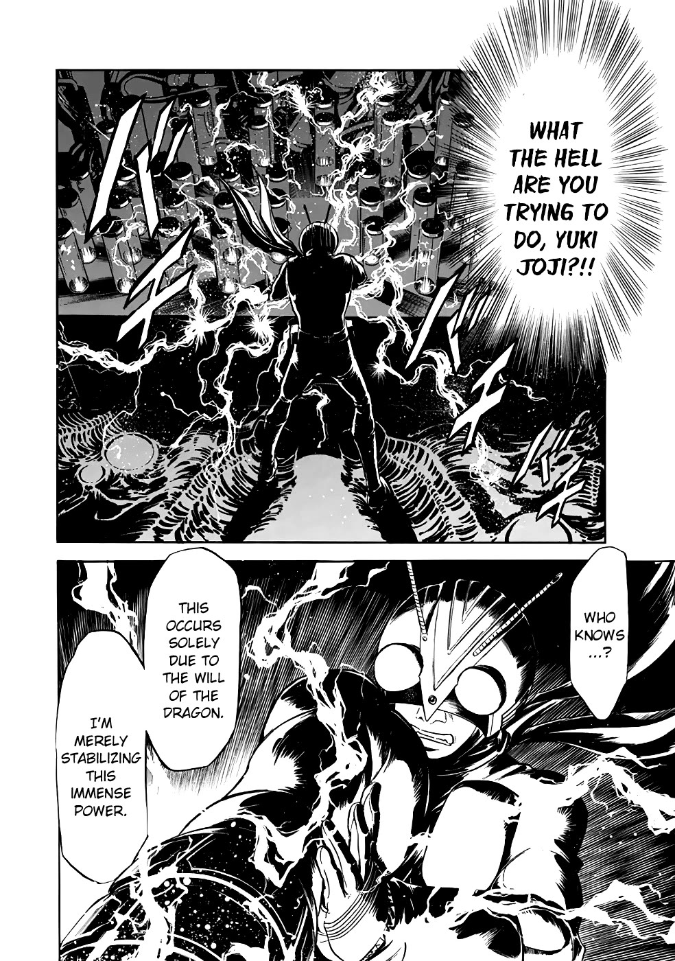 Shin Kamen Rider Spirits Chapter 22 page 24 - Chapter 22: The Dragon's Memory