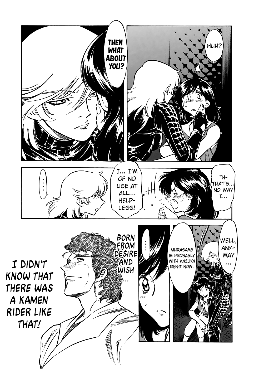 Shin Kamen Rider Spirits Chapter 22 page 8 - Chapter 22: The Dragon's Memory