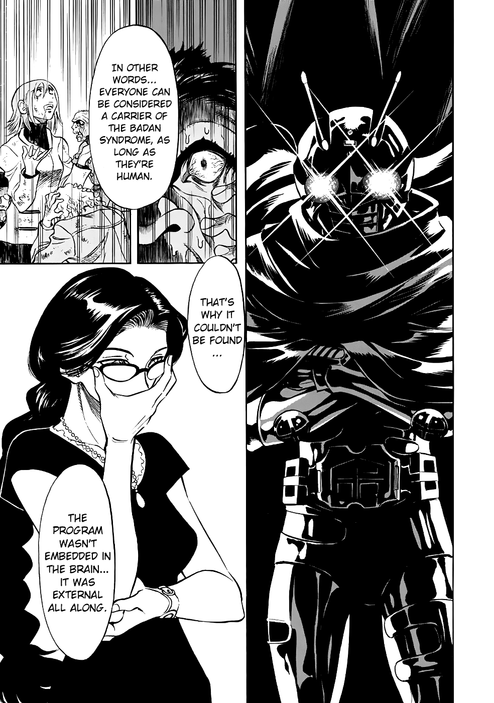 Shin Kamen Rider Spirits Chapter 23 page 18 - Chapter 23: The Flying Fiery Chariot