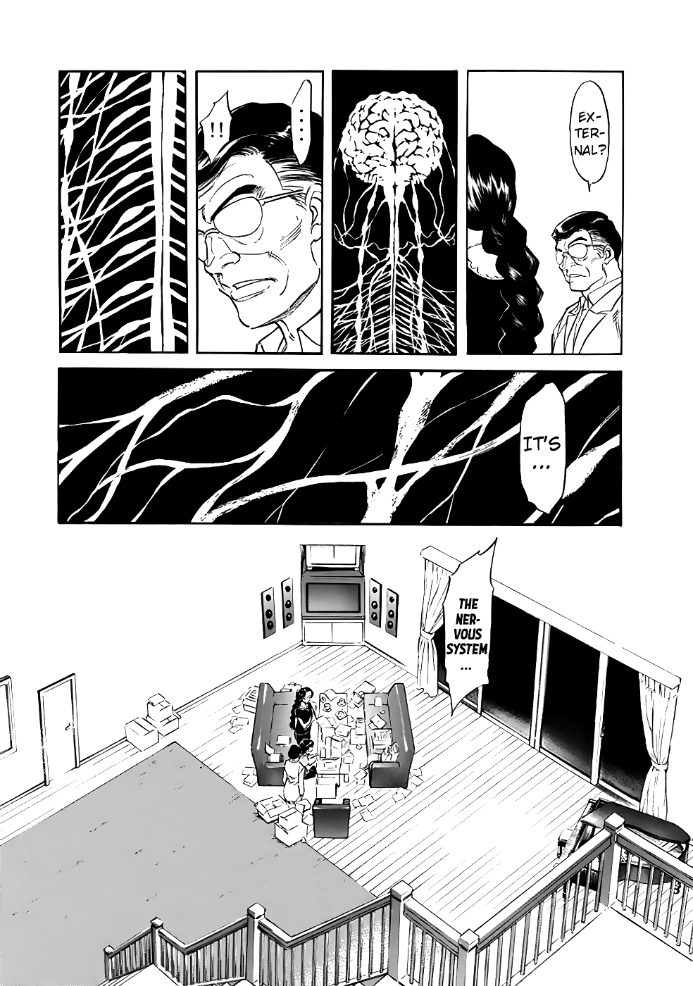 Shin Kamen Rider Spirits Chapter 23 page 19 - Chapter 23: The Flying Fiery Chariot