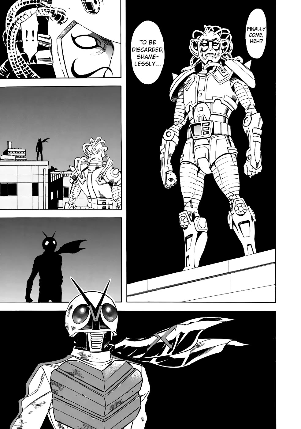 Shin Kamen Rider Spirits Chapter 23 page 30 - Chapter 23: The Flying Fiery Chariot