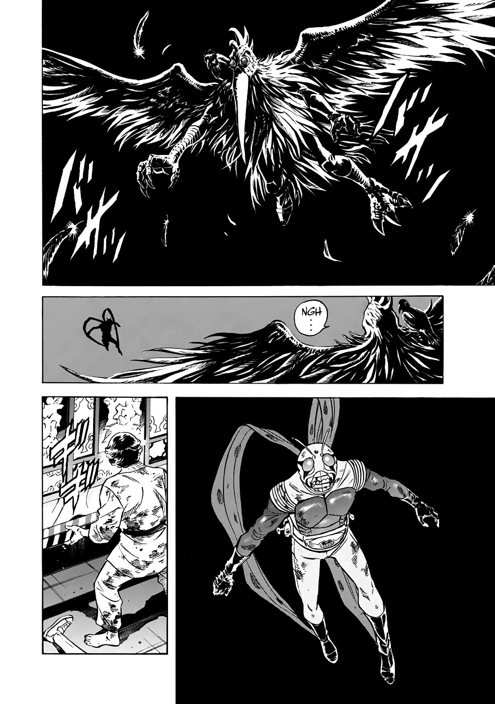 Shin Kamen Rider Spirits Chapter 23 page 31 - Chapter 23: The Flying Fiery Chariot