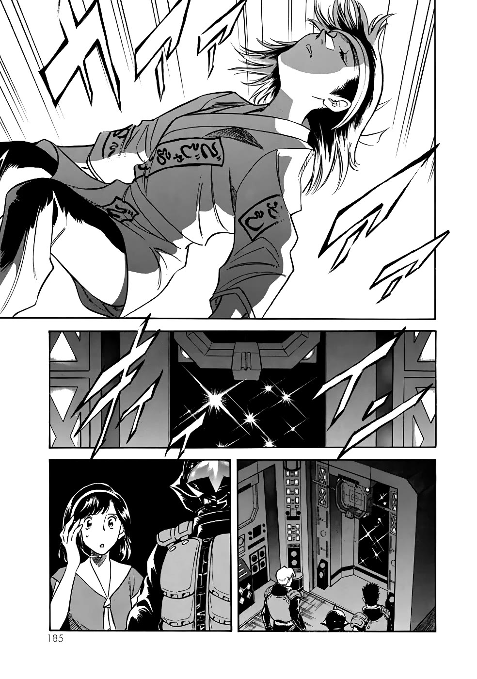 Shin Kamen Rider Spirits Chapter 23 page 34 - Chapter 23: The Flying Fiery Chariot