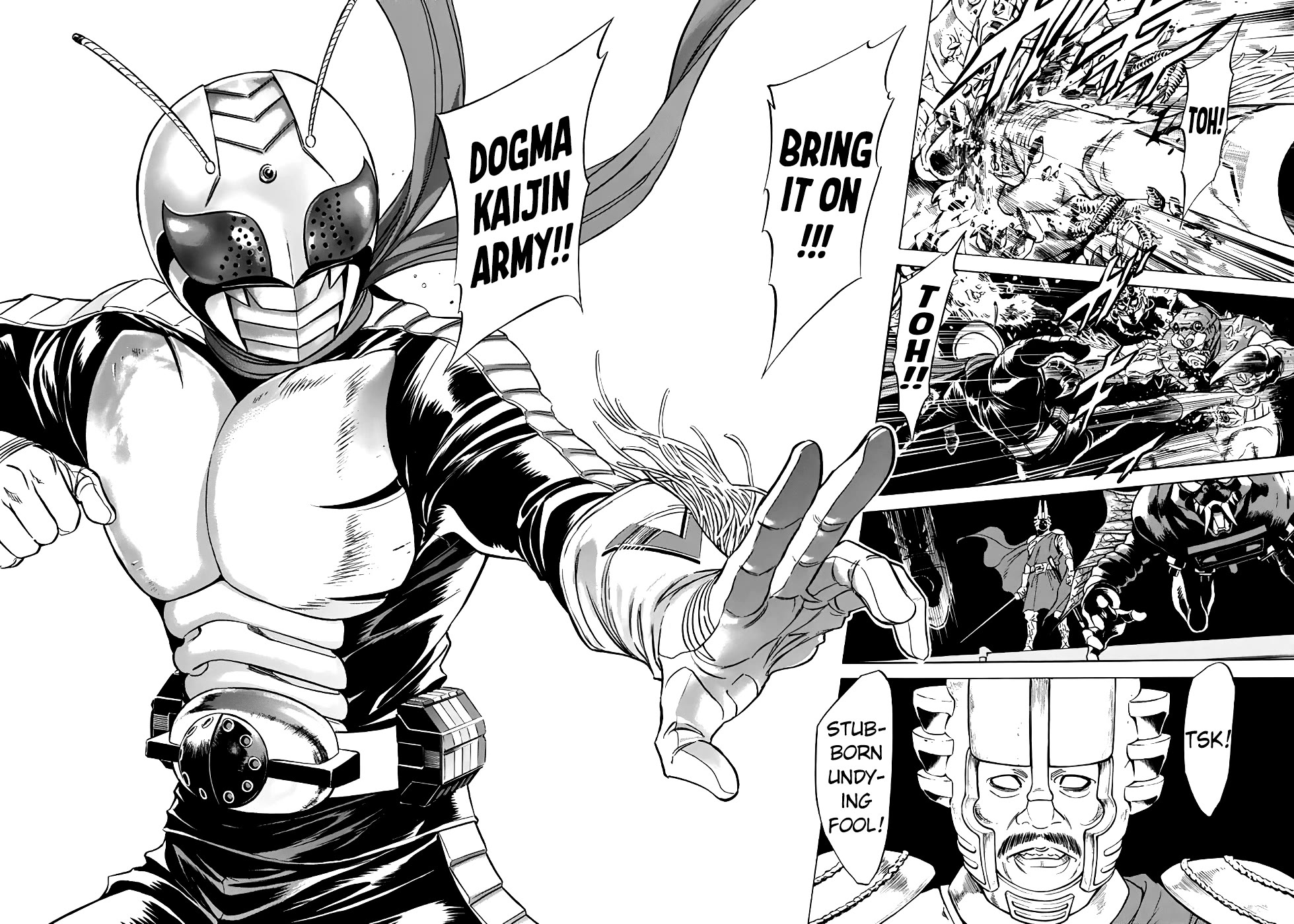 Shin Kamen Rider Spirits Chapter 23 page 40 - Chapter 23: The Flying Fiery Chariot