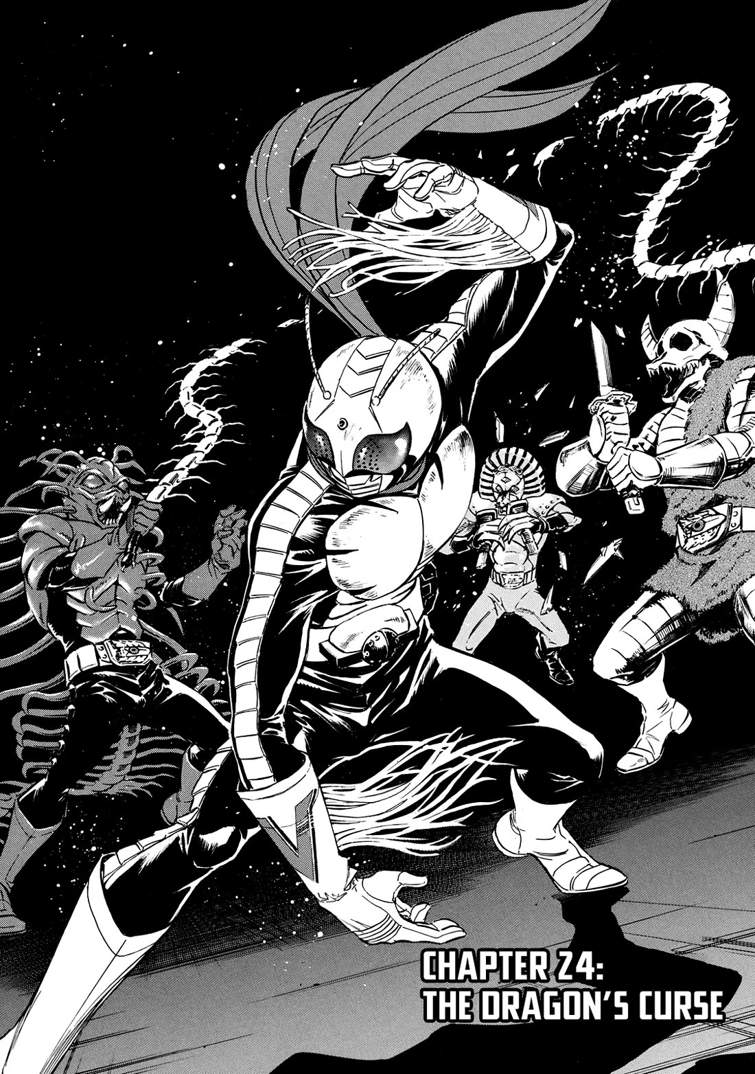 Shin Kamen Rider Spirits Chapter 24 page 17 - Chapter 24: The Dragon's Curse