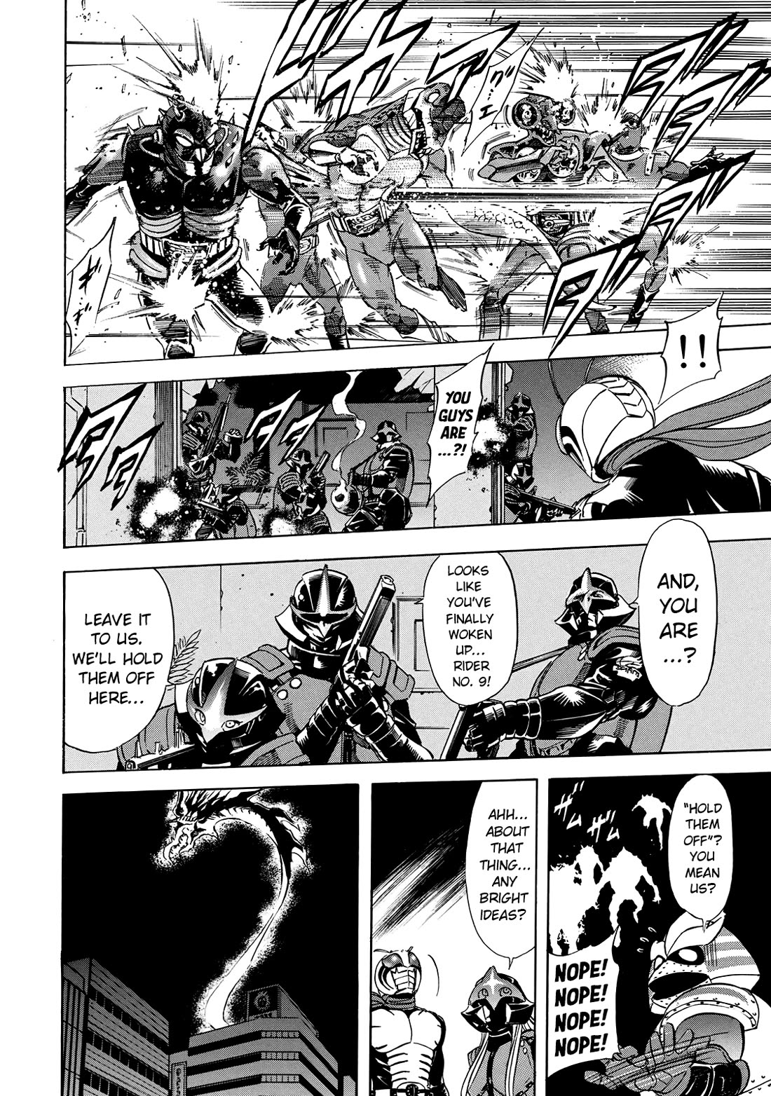 Shin Kamen Rider Spirits Chapter 24 page 21 - Chapter 24: The Dragon's Curse