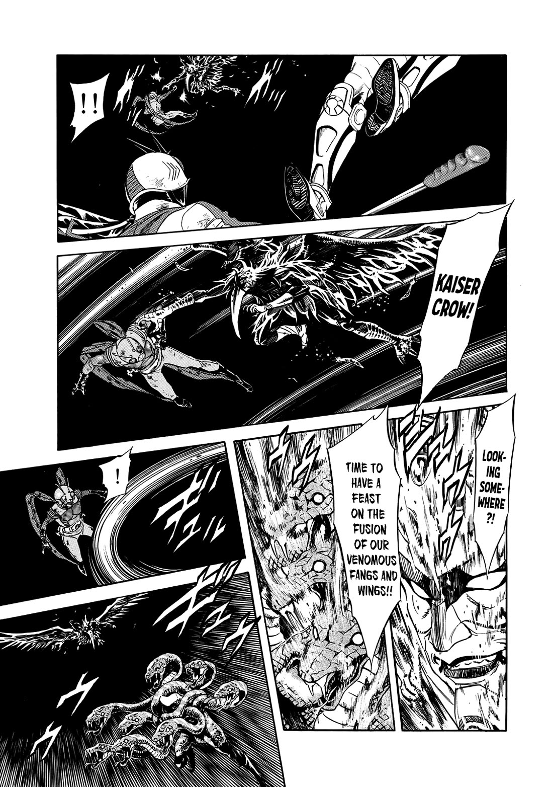 Shin Kamen Rider Spirits Chapter 24 page 35 - Chapter 24: The Dragon's Curse