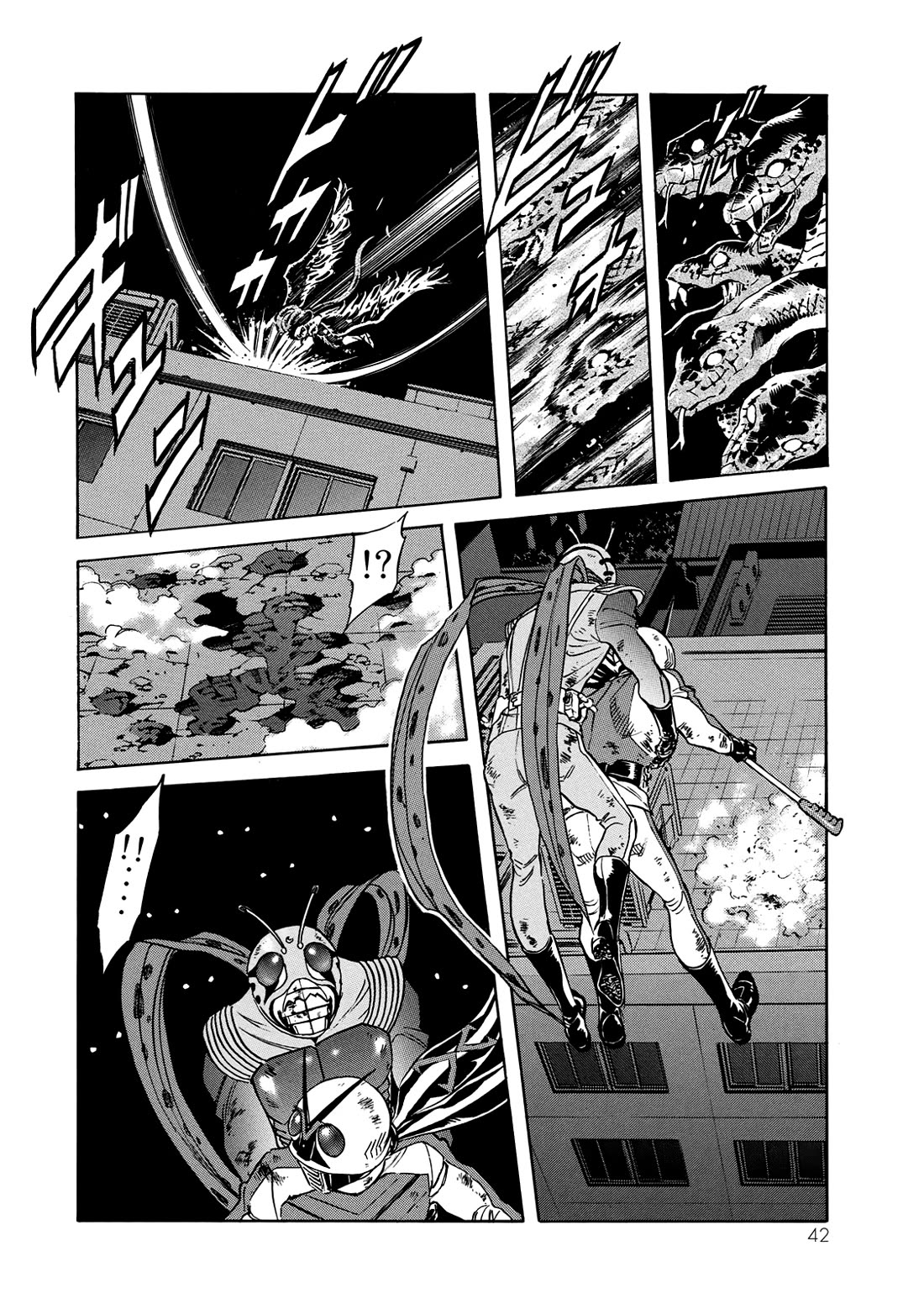 Shin Kamen Rider Spirits Chapter 24 page 38 - Chapter 24: The Dragon's Curse