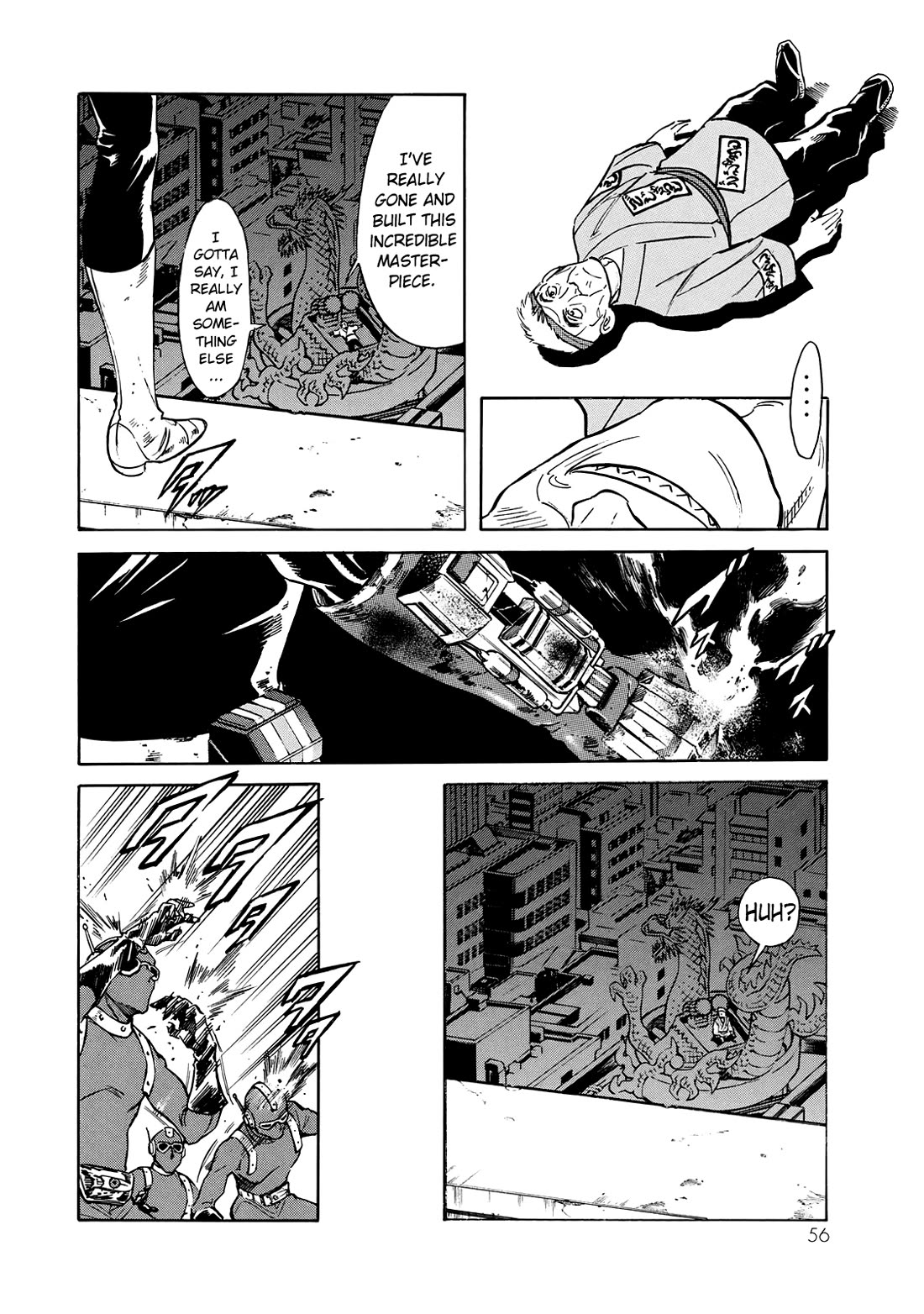 Shin Kamen Rider Spirits Chapter 24 page 51 - Chapter 24: The Dragon's Curse