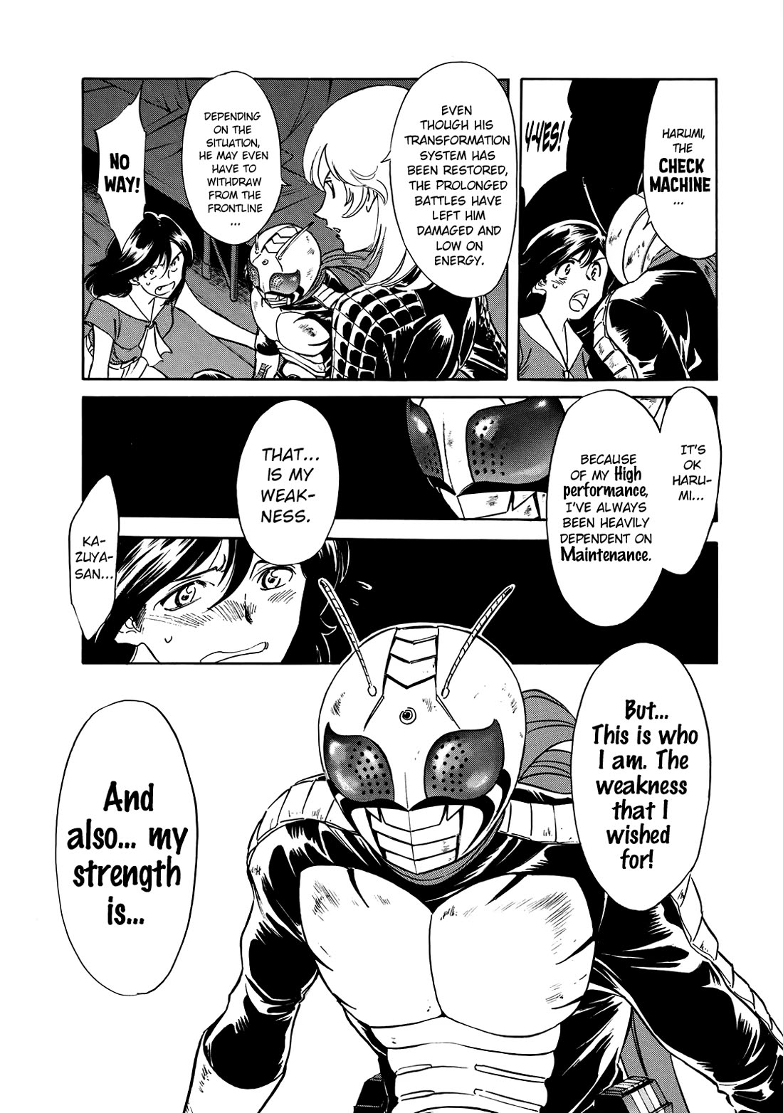 Shin Kamen Rider Spirits Chapter 24 page 54 - Chapter 24: The Dragon's Curse