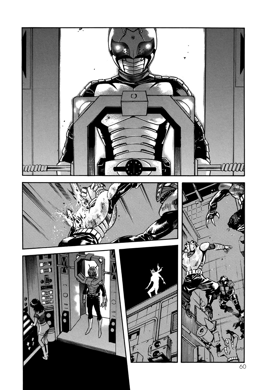 Shin Kamen Rider Spirits Chapter 24 page 55 - Chapter 24: The Dragon's Curse