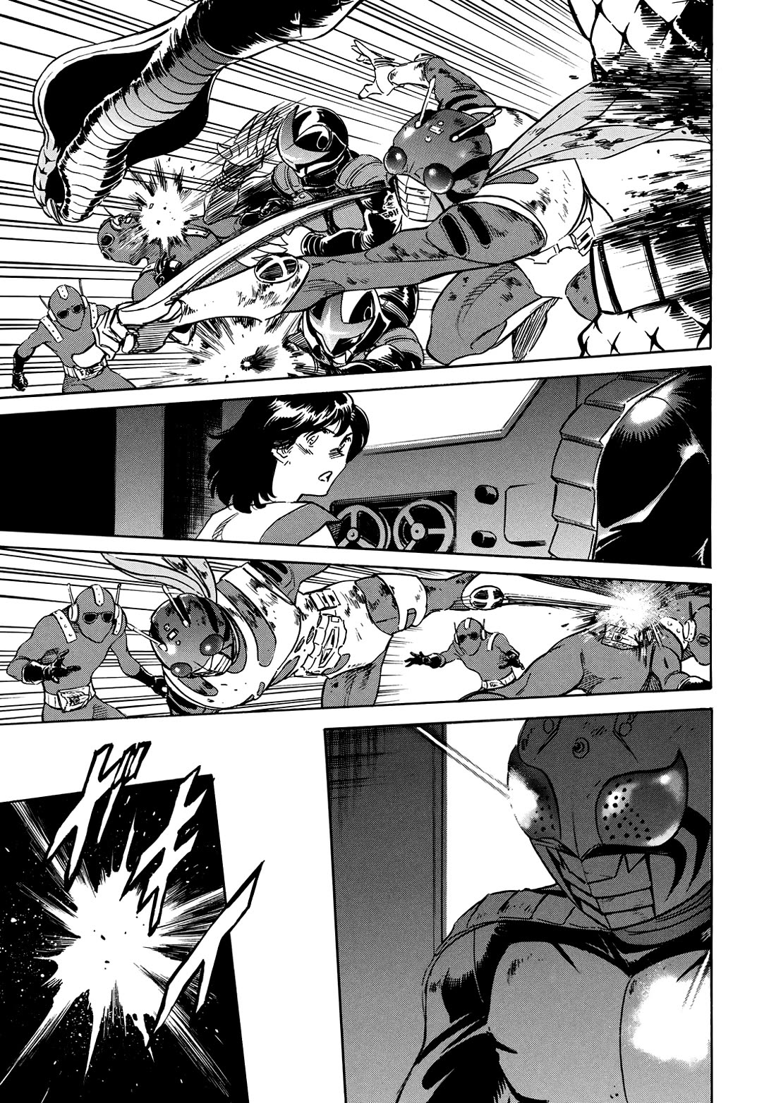 Shin Kamen Rider Spirits Chapter 24 page 56 - Chapter 24: The Dragon's Curse