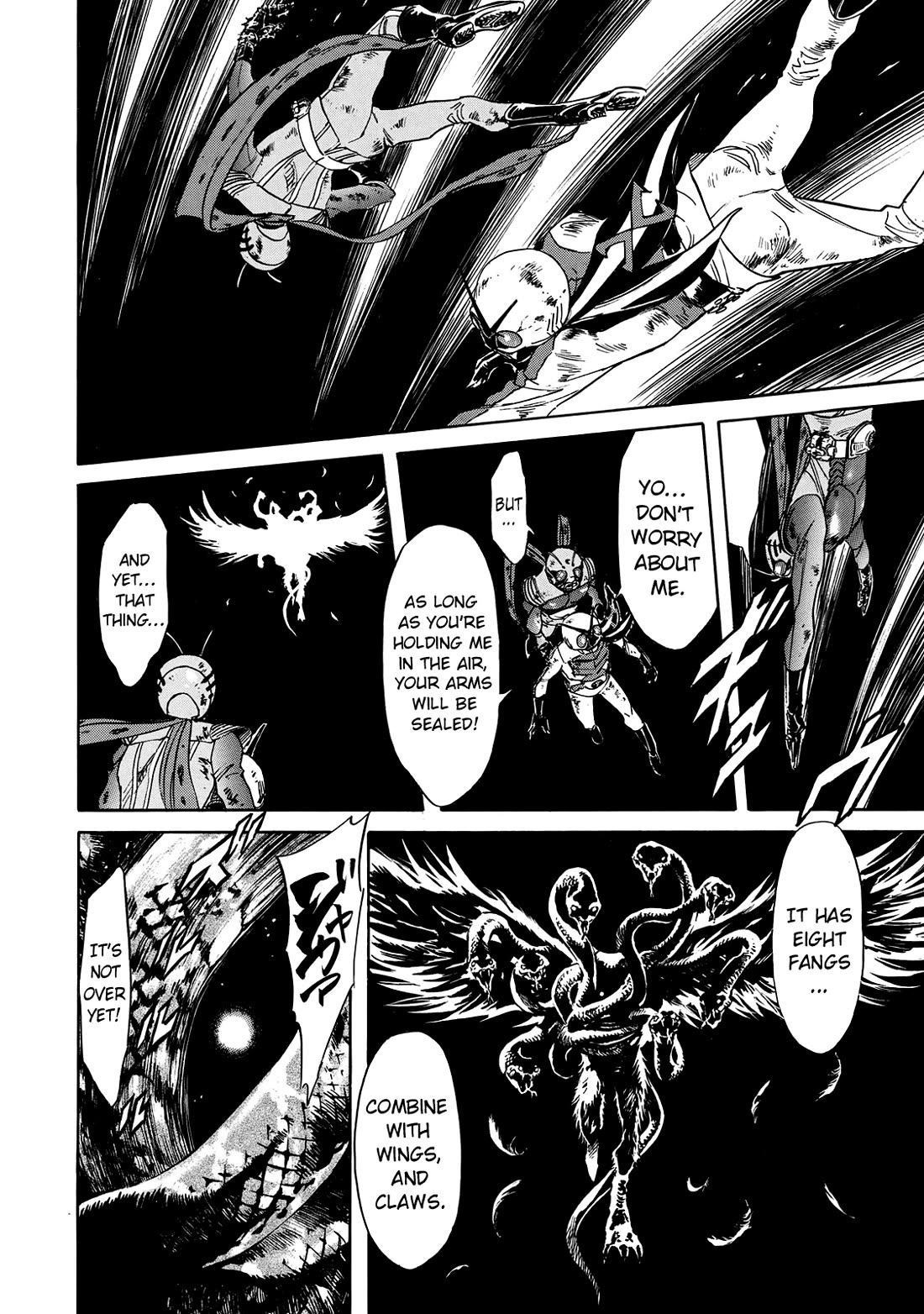 Shin Kamen Rider Spirits Chapter 24 page 57 - Chapter 24: The Dragon's Curse
