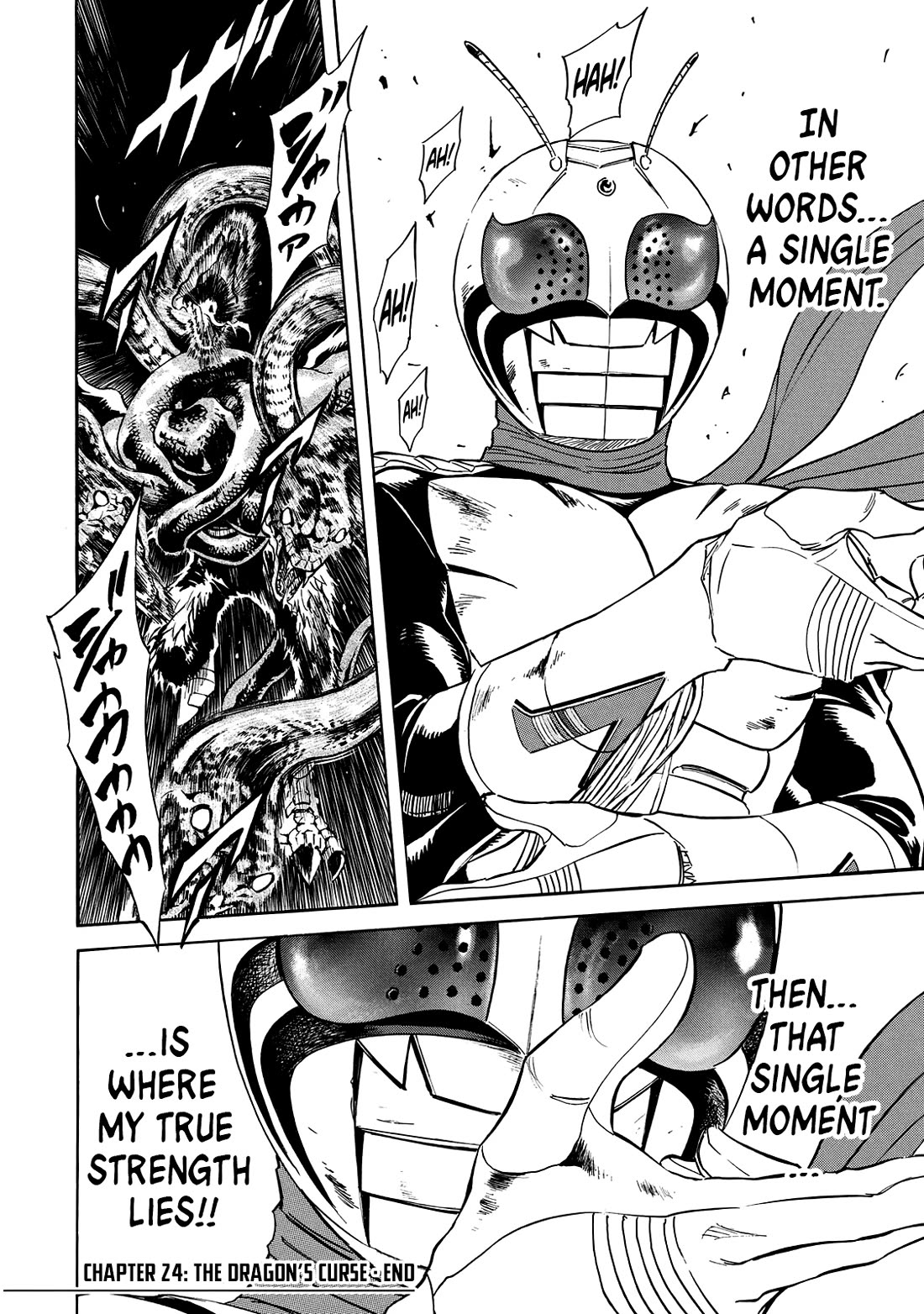 Shin Kamen Rider Spirits Chapter 24 page 61 - Chapter 24: The Dragon's Curse