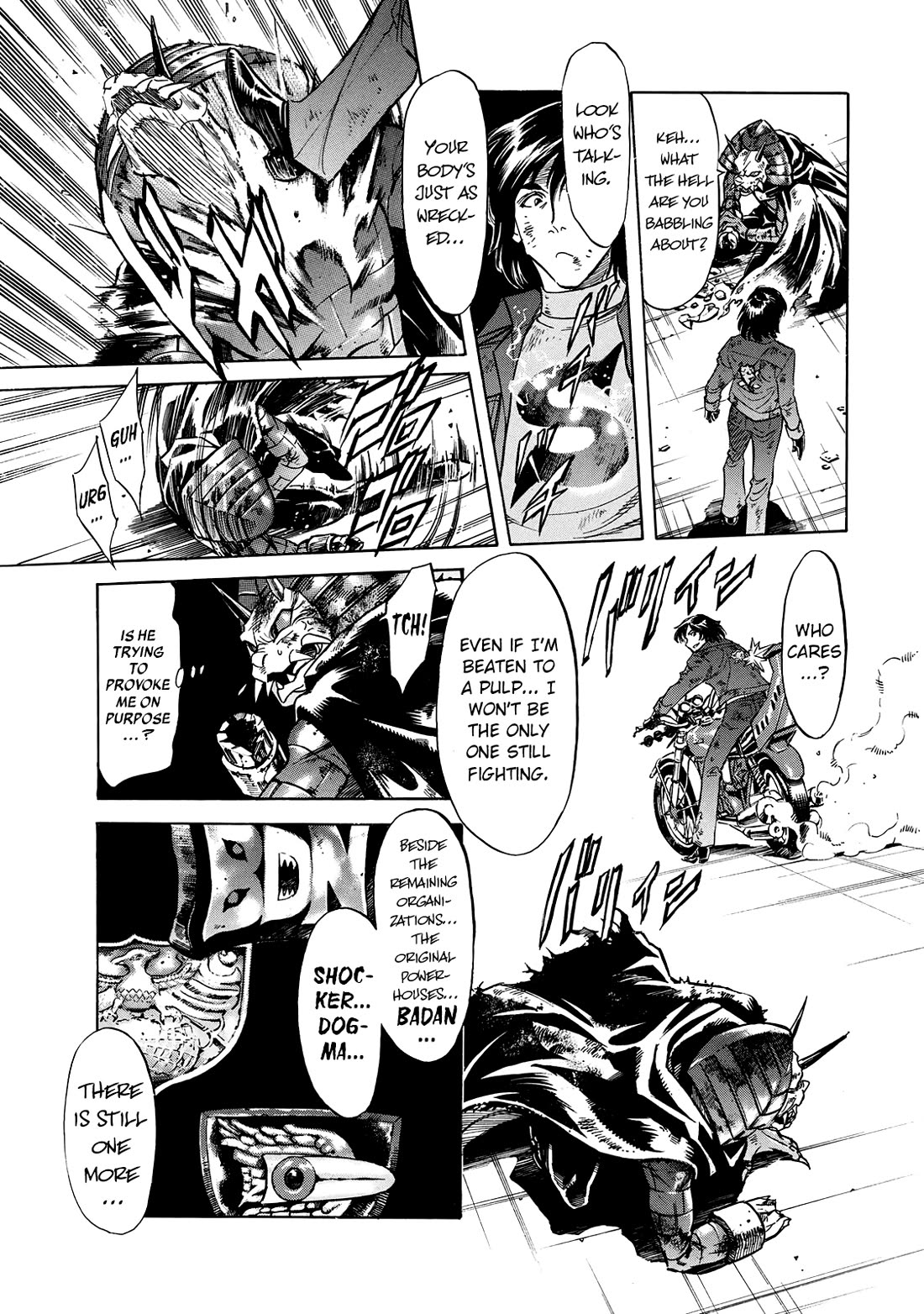 Shin Kamen Rider Spirits Chapter 24 page 8 - Chapter 24: The Dragon's Curse